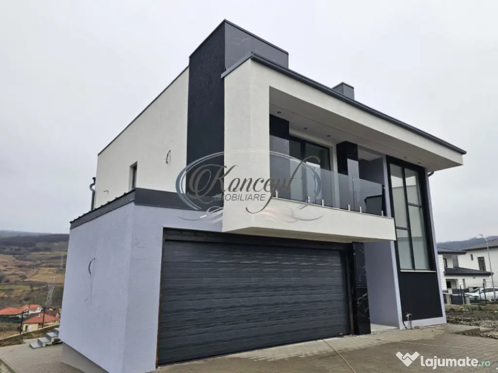 Proprietate moderna cu design exterior deosebit in Popesti