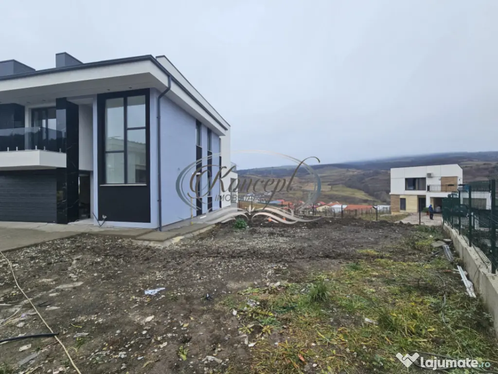 Proprietate moderna cu design exterior deosebit in Popesti