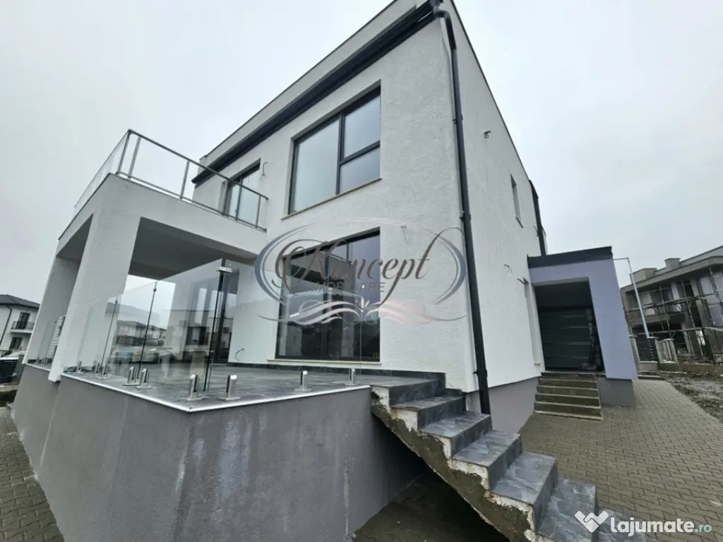 Proprietate moderna cu design exterior deosebit in Popesti