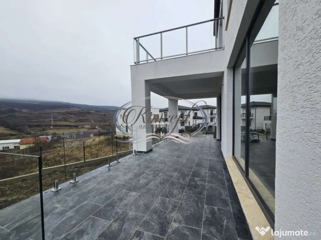 Proprietate moderna cu design exterior deosebit in Popesti