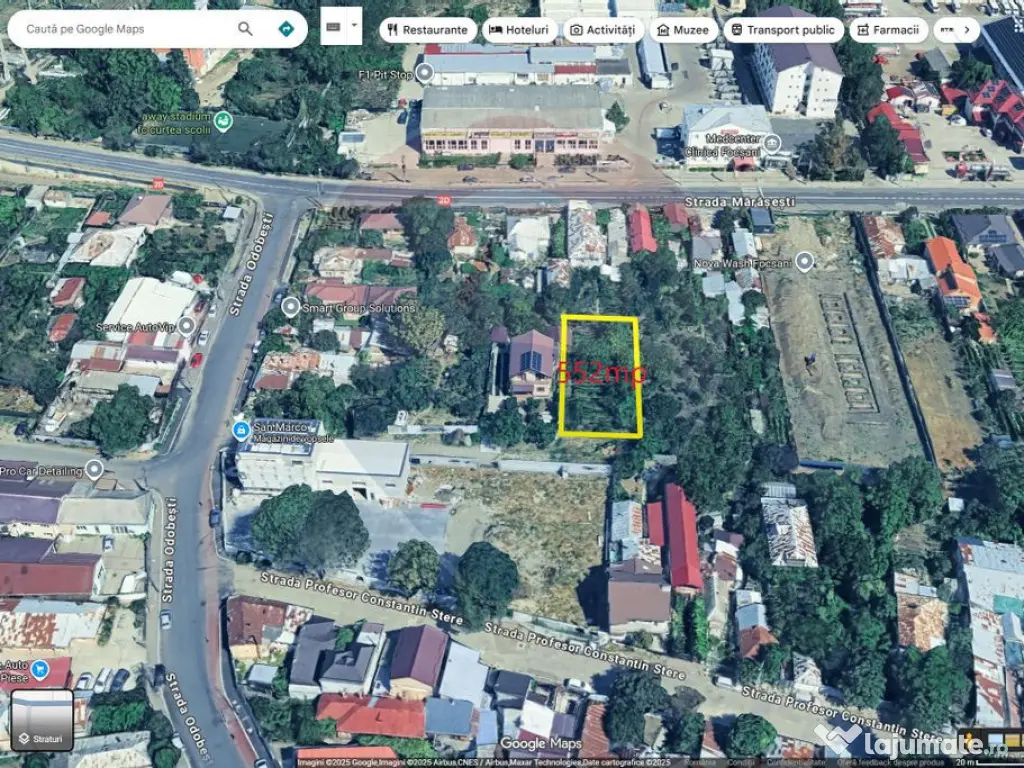 Teren 552mp Focsani, Strada Odobesti 