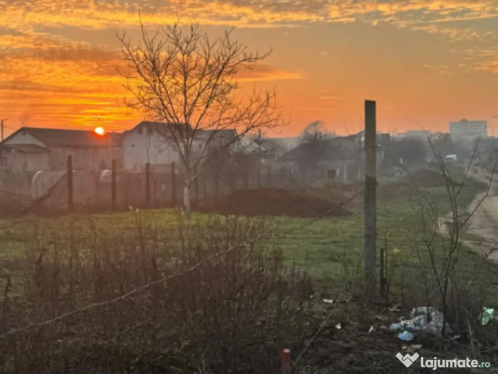Teren intravilan 642 mp, deschidere 20 m, Bariera Valcii, ap