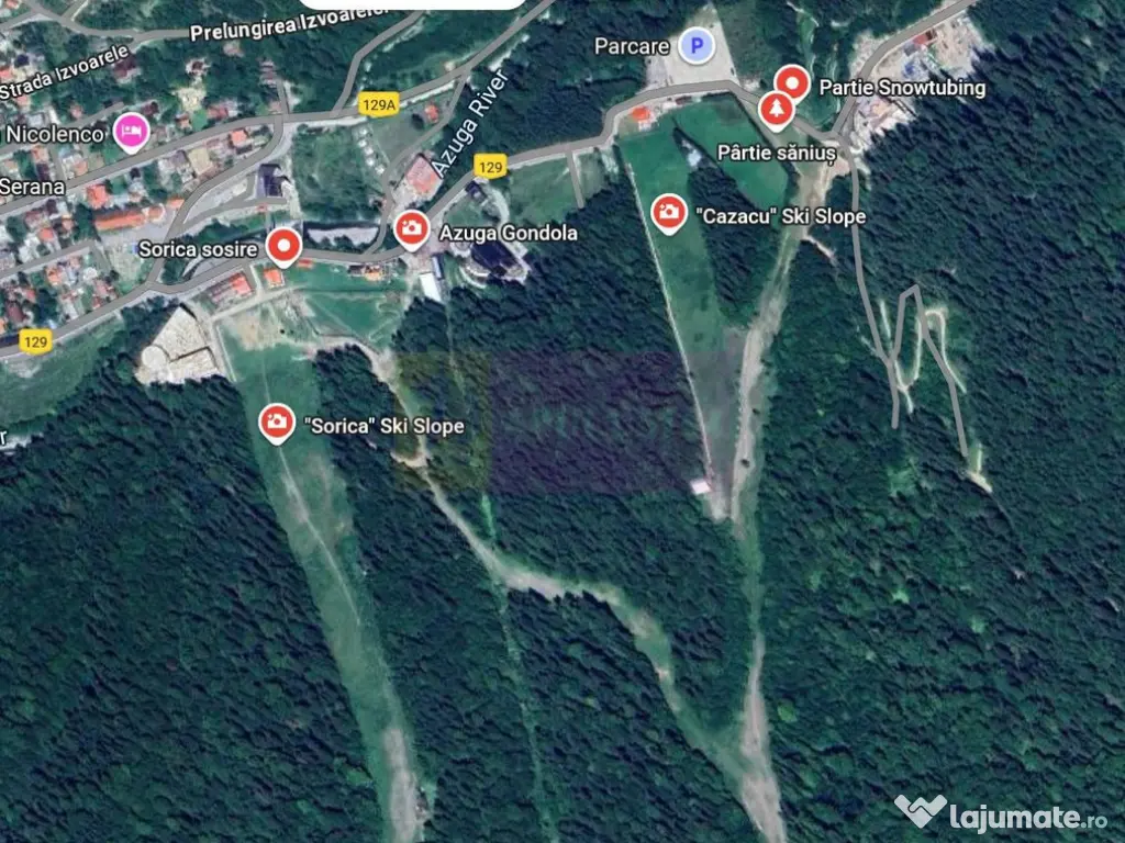 Teren de vanzare la Azuga la Partia Cazacu 