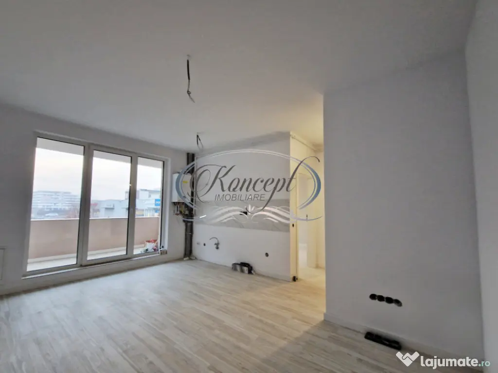 Apartament cu balcon generos, in bloc nou, strada Cetatii, F 