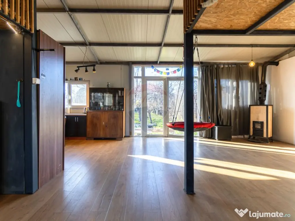 Casă cu 3 camere si teren generos de 1.519 mp în Prejme... 