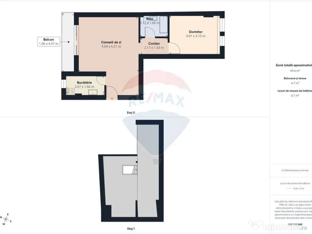 Apartament cu 2 camere | Parcare si Pod | Cartierul Latin 