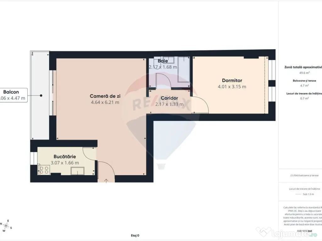 Apartament cu 2 camere | Parcare si Pod | Cartierul Latin 
