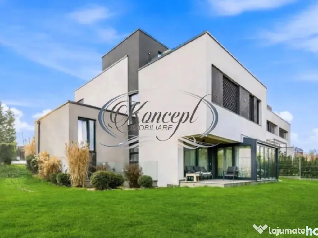 Casa smart, exclusivista, la inceputul strazii Fagetului