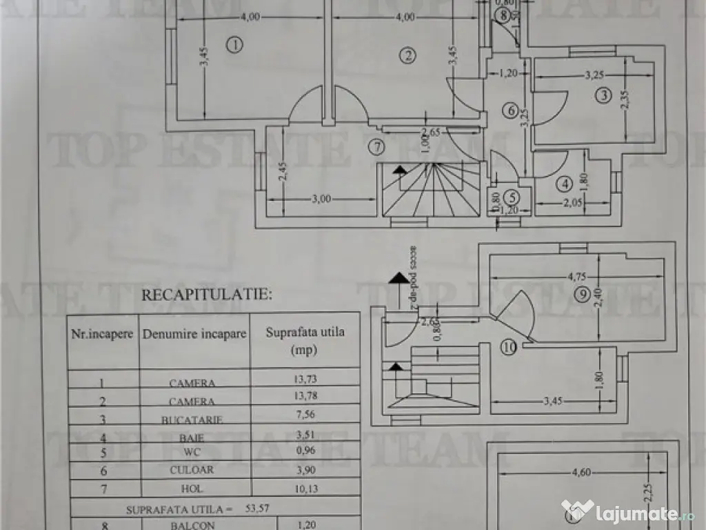 Apartament 3 camere In Vila, Titulescu - Cuza 
