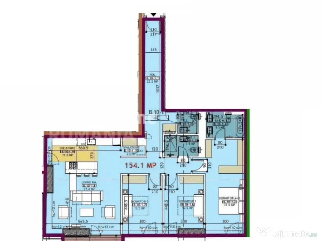 Panoramic View 16 Floor • 4 Rooms 154SQM • One Verdi Par 