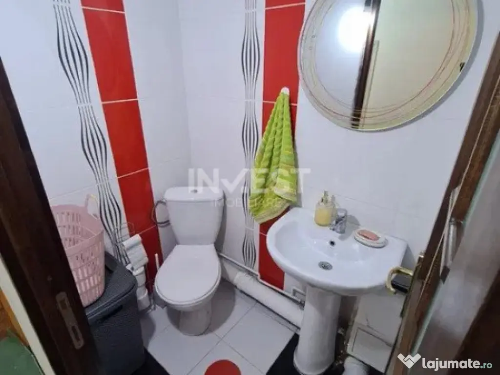 Apartament 3 camere decomandat, 72 mp – complet mobilat ș 