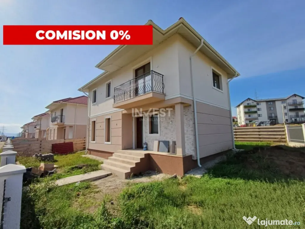 COMISION 0%, CASA INDIVIDUALA , 4 CAMERE, 2 BAI , 94 MP UTIL 
