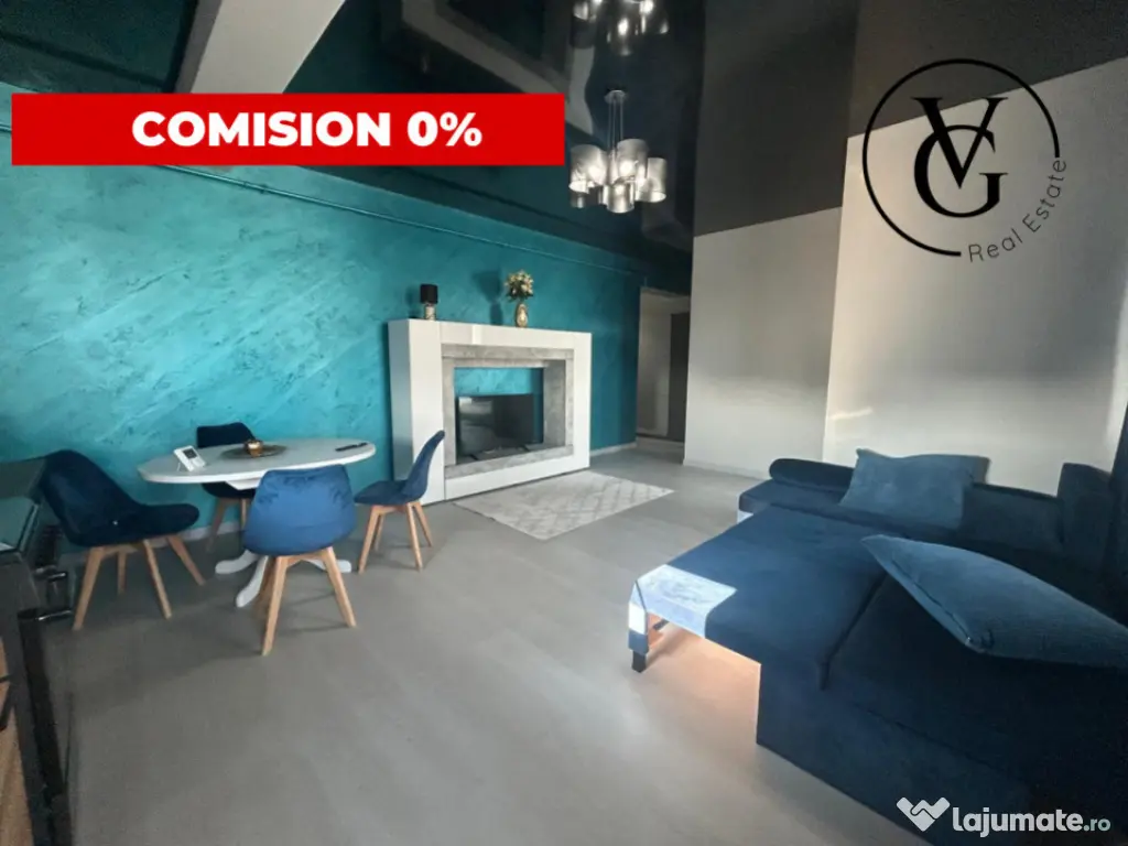 Apartament 2 camere cu parcare si vedere mare