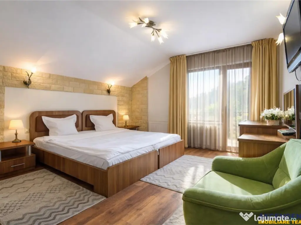 Complex turistic cu privelisti picturale,apa curativa,aer pu