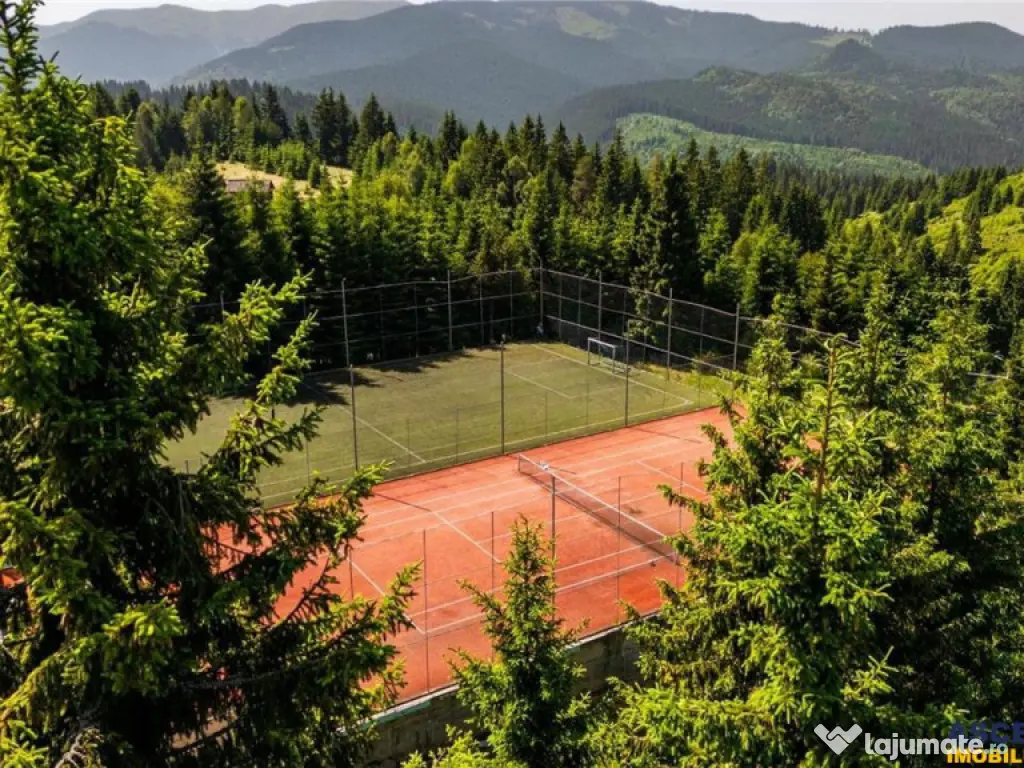 Complex turistic cu privelisti picturale,apa curativa,aer pu