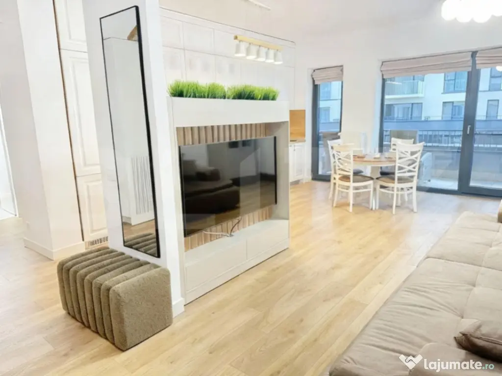 Apartament 2 camere, 57 mp+12 mp, zona Tudor Vladimirescu -