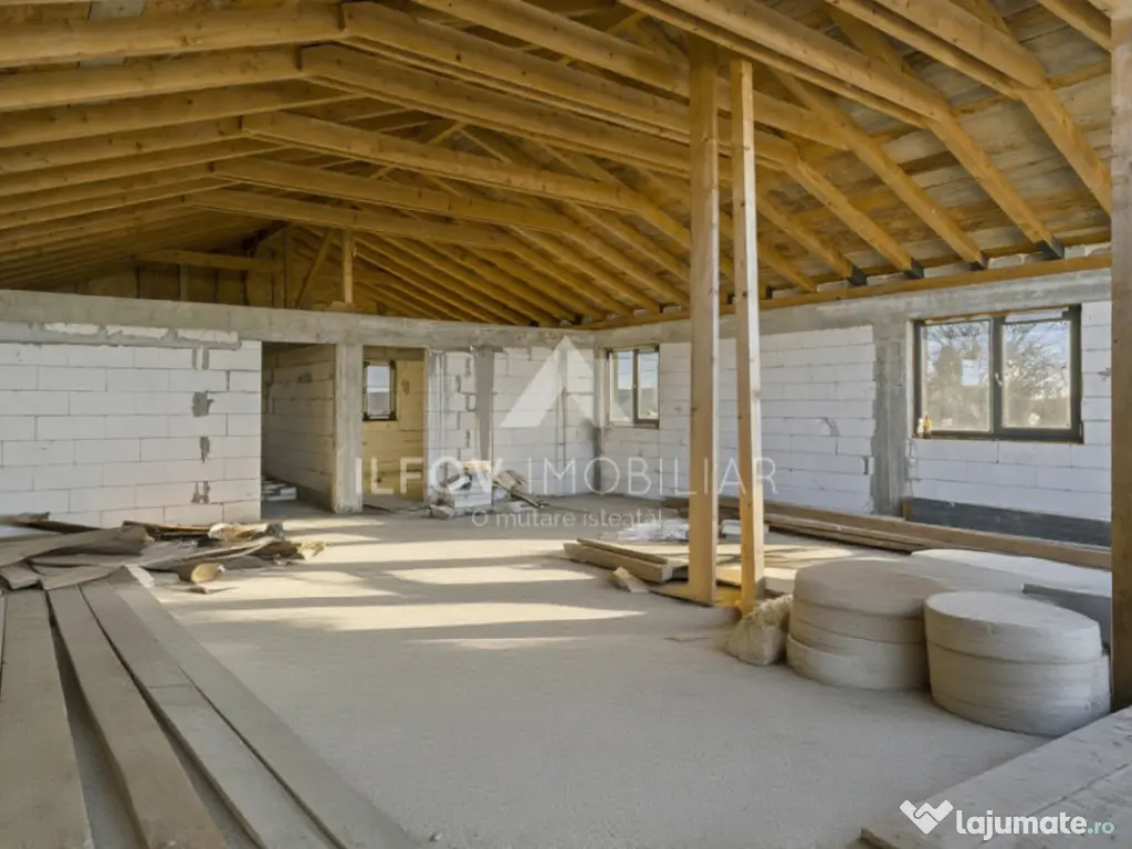 Constructie comerciala rezidentiala 251mp, deschidere la DN1 