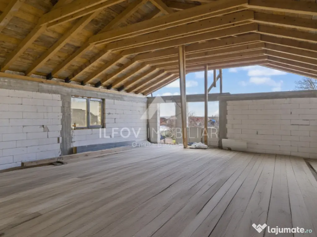 Constructie comerciala rezidentiala 251mp, deschidere la DN1 