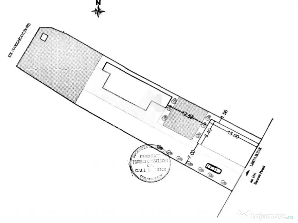 Constructie comerciala rezidentiala 251mp, deschidere la DN1 