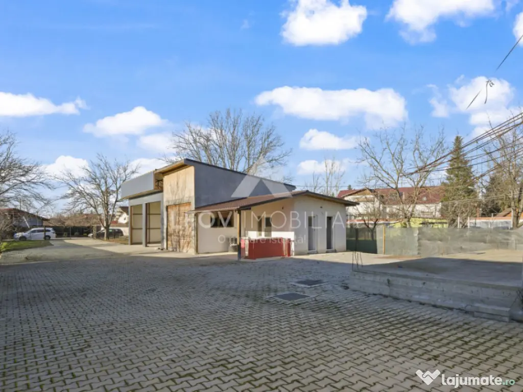 Constructie comerciala rezidentiala 251mp, deschidere la DN1 