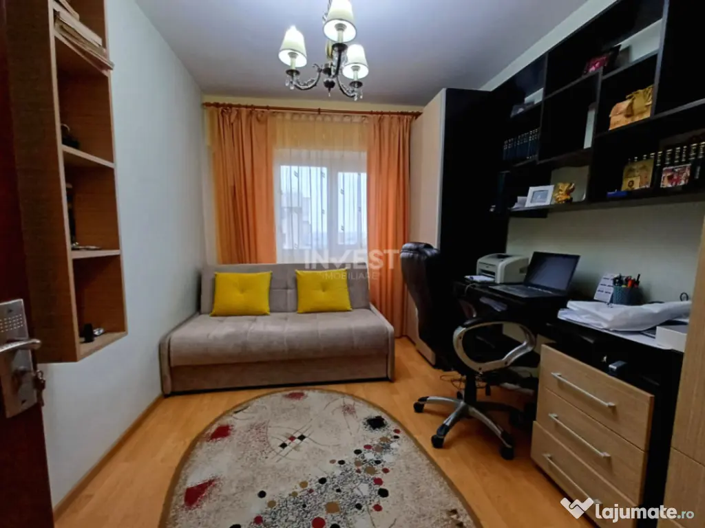 Nicolina-prima statie! 3 camere, 80 mp, mobilat-utilat! 