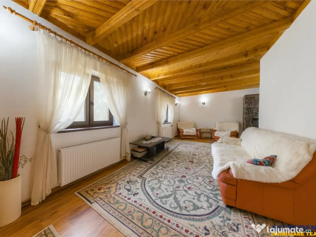 3D!Casa apreciabila,600mp teren,decor incantator, Rucar. Bra