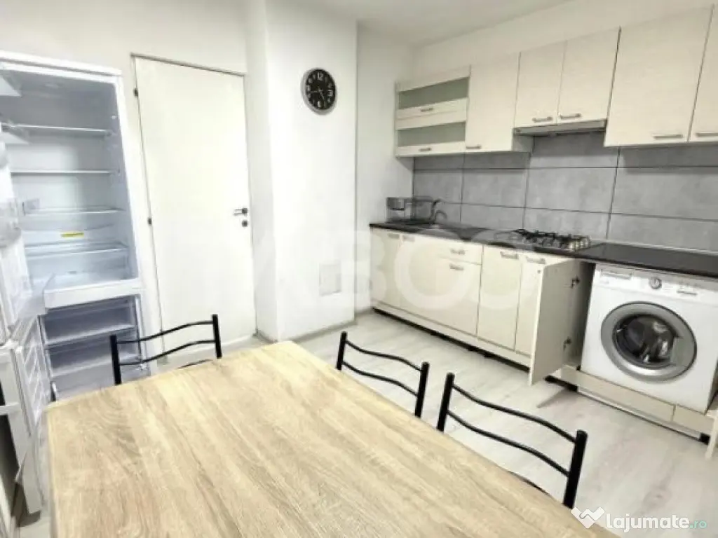 Apartament de inchiriat 2 camere 2 balcone complet mobilat s