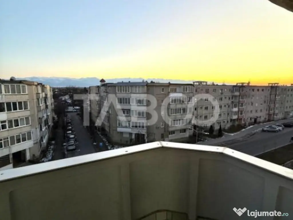 Apartament de inchiriat 2 camere 2 balcone complet mobilat s