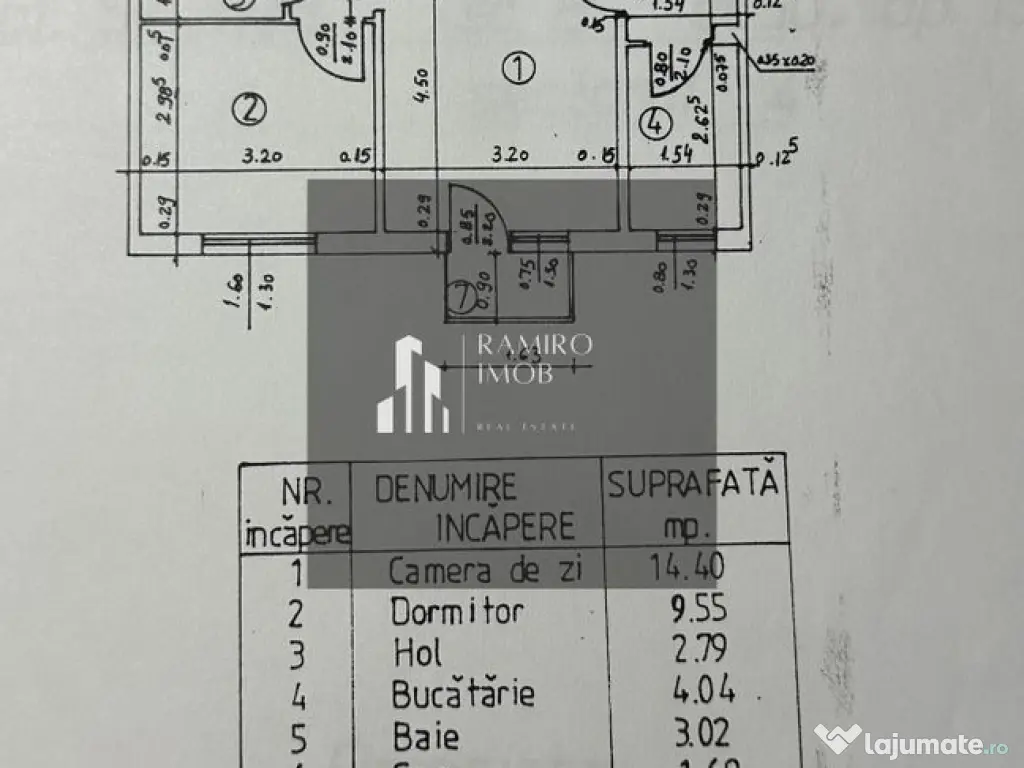 Apartament 2 camere Giurgiului 