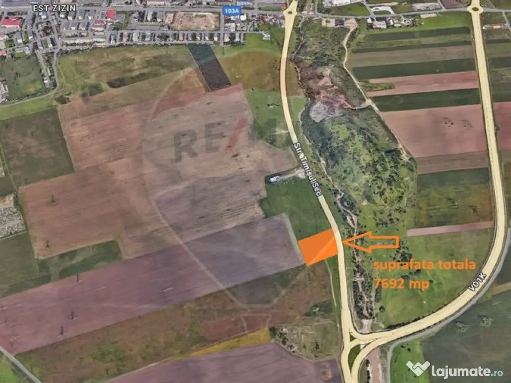 Teren industrial, 7,692mp Uzina2 / Strada Timisul Sec 