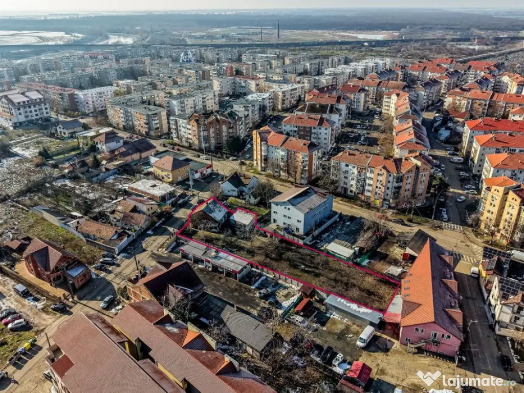 Teren intravilan de vânzare – Str. Pionierilor, Zona Alfa 
