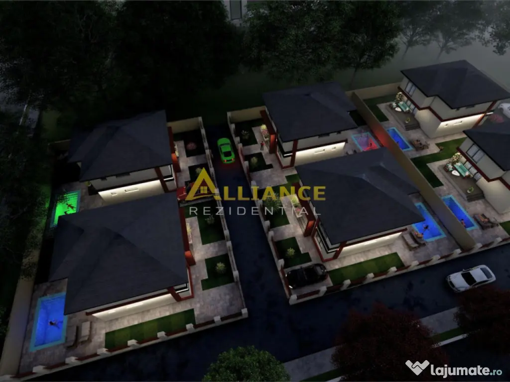 Ansamblu rezidential - 4 camere - 3 bai - 7 min de RTB, scoa 