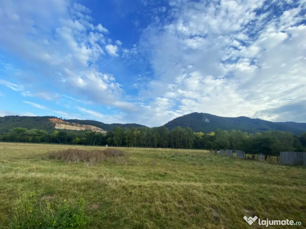 Teren intravilan 13 820 mp, cu acces pe un drum asfaltat, re