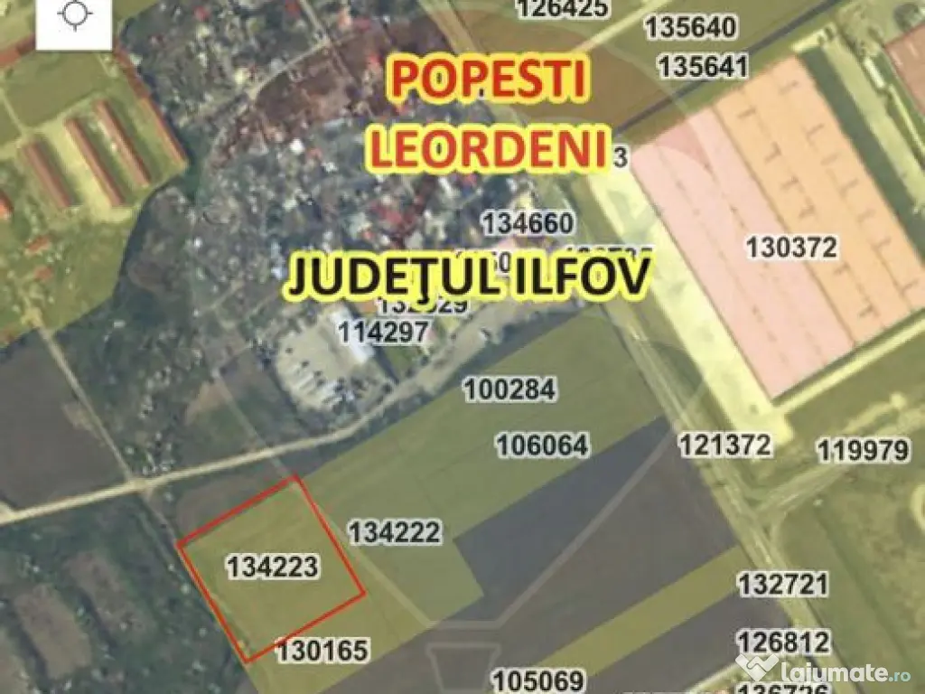 Teren intravilan 10,000mp Popesti-Leordeni intre centura ... 
