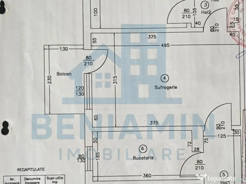 Apartament 3 camere Craiovita, etaj 3, teava de gaze 