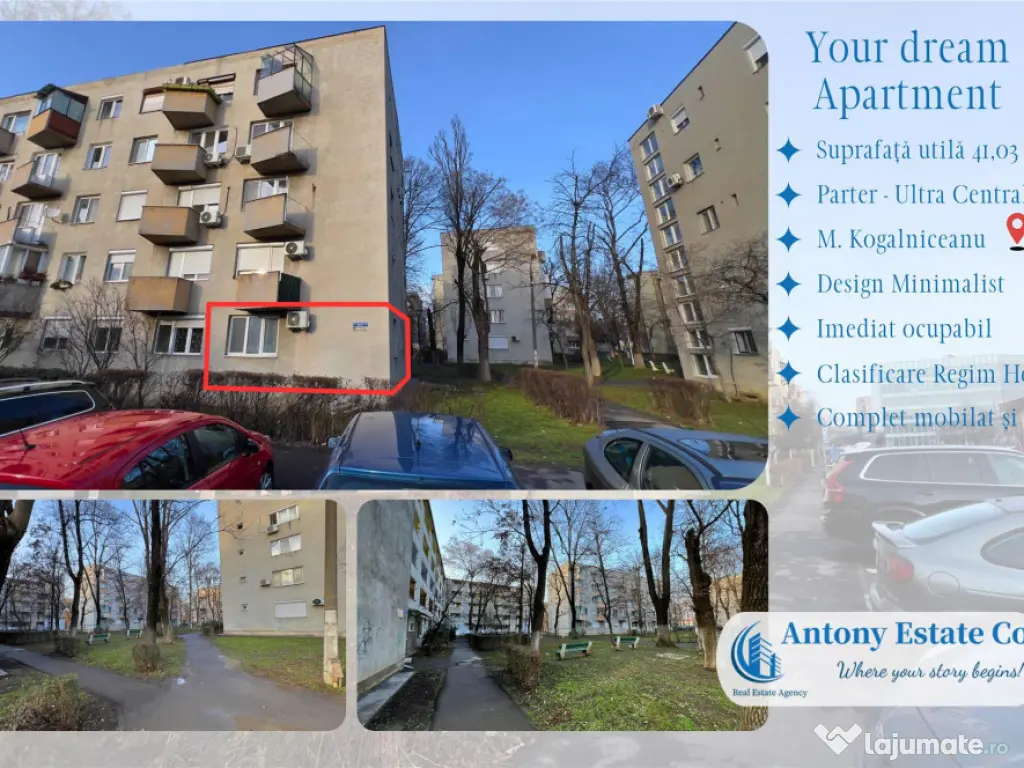 Investitie R. Hotelier - Apartament 2 camere Ultra Central O 