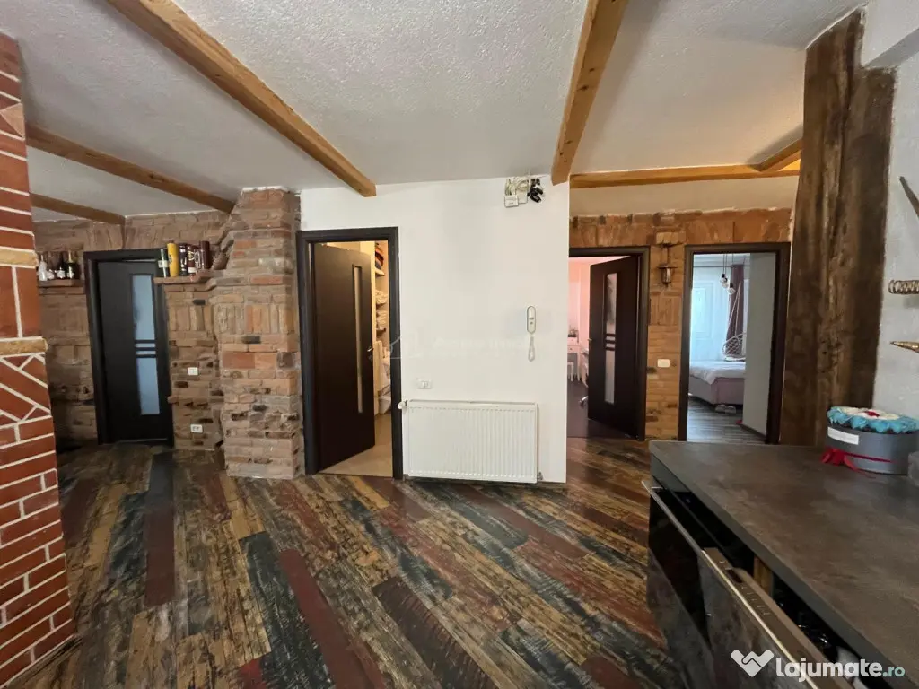 Lugoj, Ap. 4 Cam. 115 Mp., Stil Rustic-Modern