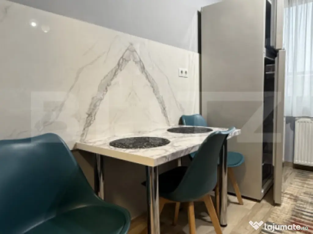 Apartament 2 camere central, spațiu optimizat, finisaje mod