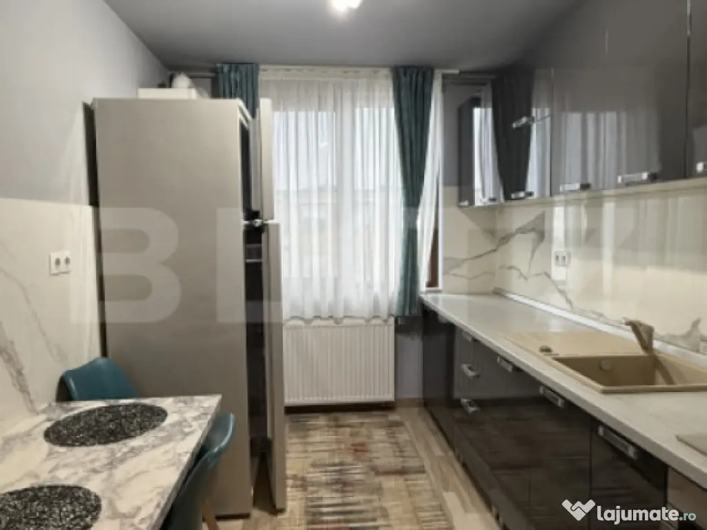 Apartament 2 camere central, spațiu optimizat, finisaje mod