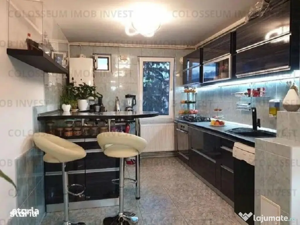 Apartament 4 camere, 2 bai, decomandat, etaj 3/4, zona Tractorul! 