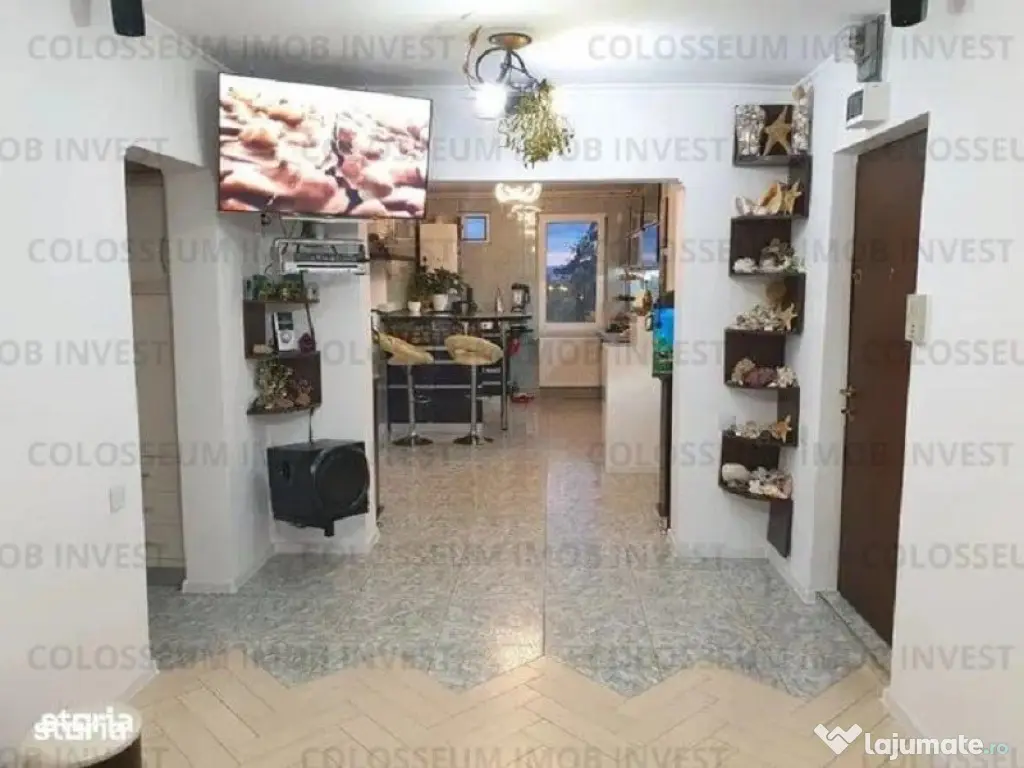 Apartament 4 camere, 2 bai, decomandat, etaj 3/4, zona Tractorul! 