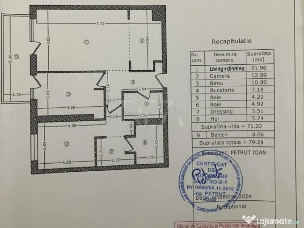 3 camere Hercesa Stellaris 