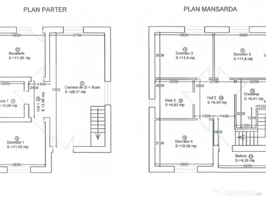 Casă Individuală cu 5 camere, foișor și curte complet am 