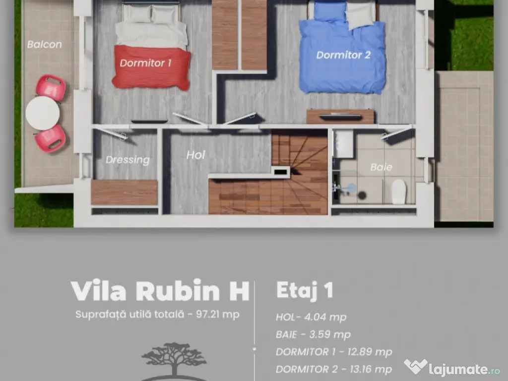 Vila 4 camere Cosmopolis Evolia 