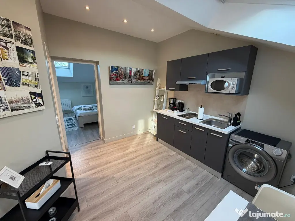 Apartament 1 camera la casa, zona Bujac, etaj 1