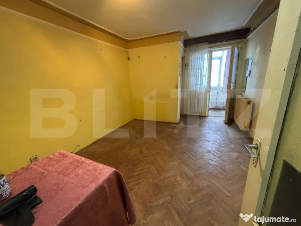 Garsonieră 1 camera, 23 mp, zona Zimbru