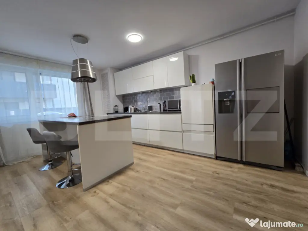 Apartament modern cu 3 camere, gradina si garaj, in Sannicoa