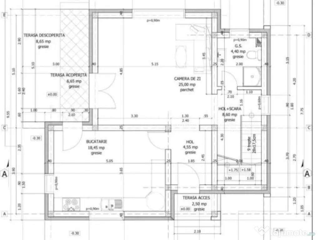 Casă Individuală 4c Valea Lupului-Iași 