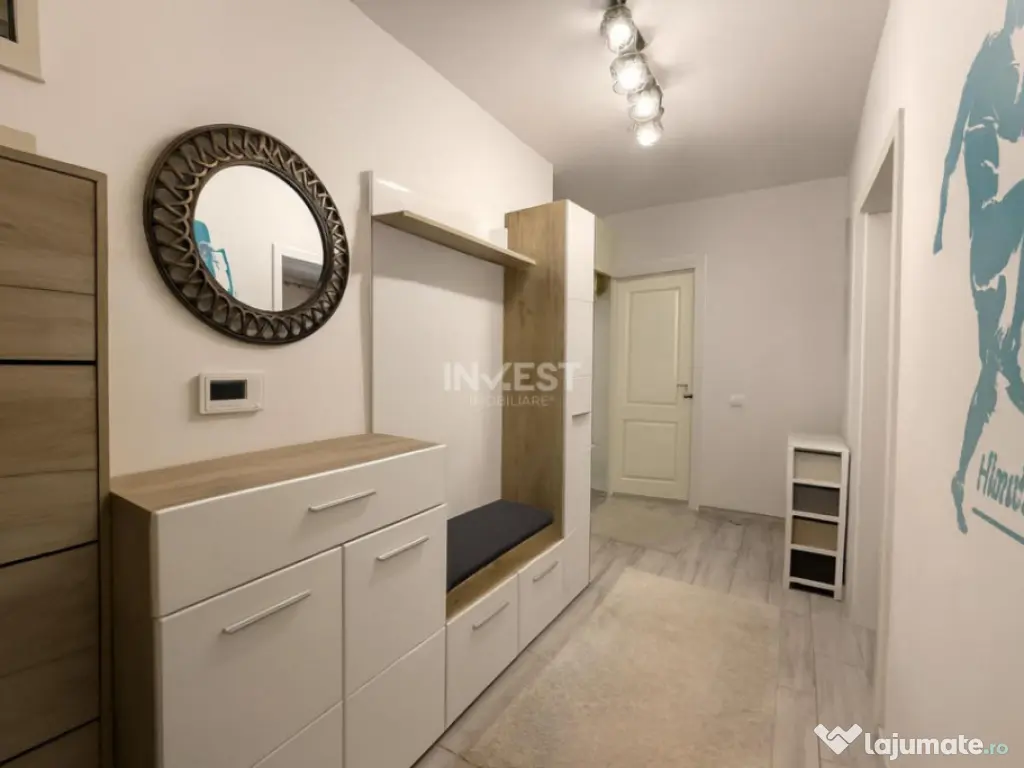 Apartament cu 2 camere decomandat în bloc nou, etaj 1, mobi 
