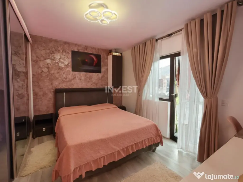 Apartament cu 2 camere decomandat în bloc nou, etaj 1, mobi 